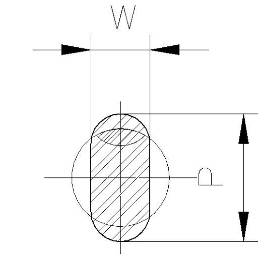20545 Punzone Ball-Lock HSS ridotto asola - immagine 2